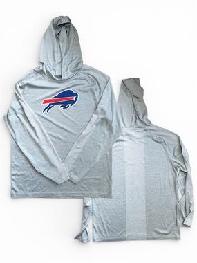 Buffalo Bills lightweight performance hoody - Fanatics Gray size Medium